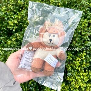 RARE SEALED Starbucks 2026 Lunar Year of the Horse Bearista Bear Plush Keychain